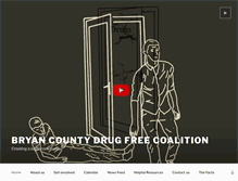 Tablet Screenshot of drugfreebryan.org
